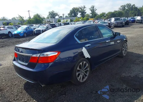 2015 Honda Accord Sport z USA, uszkodzony, nr VIN 1HGCR2F53FA010513